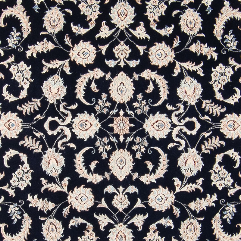 Persisk tæppe - Nain - 235 x 172 cm - mørkeblå