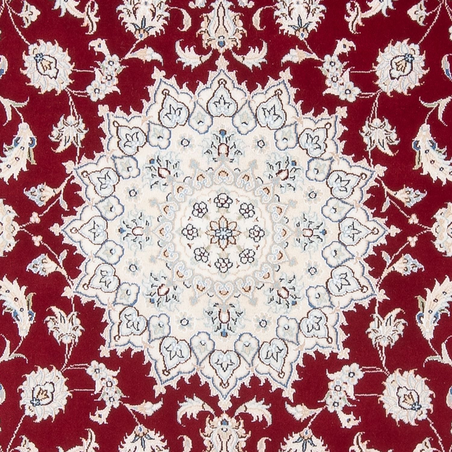 Persisk tæppe - Nain - Premium - 200 x 150 cm - rød