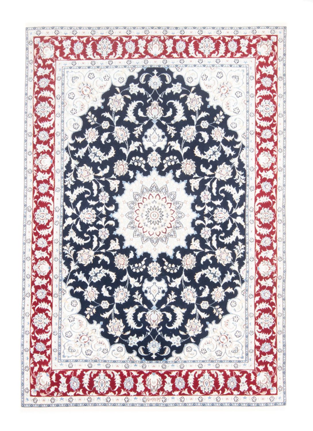 Persisk tæppe - Nain - Royal - 203 x 145 cm - mørkeblå