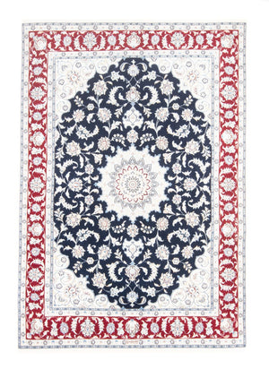 Persisk tæppe - Nain - Royal - 203 x 145 cm - mørkeblå