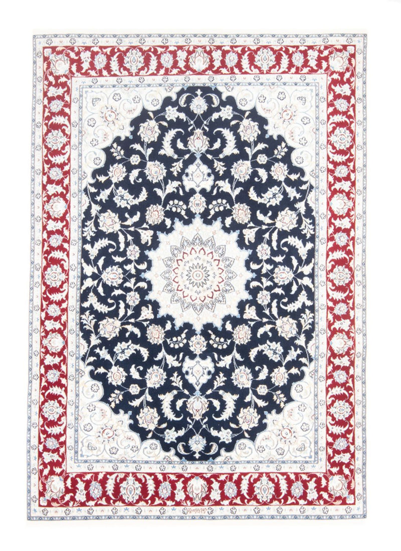 Persisk tæppe - Nain - Royal - 203 x 145 cm - mørkeblå