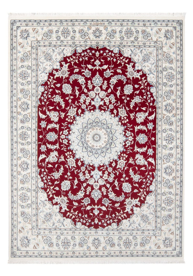 Persisk tæppe - Nain - Premium - 200 x 146 cm - rød