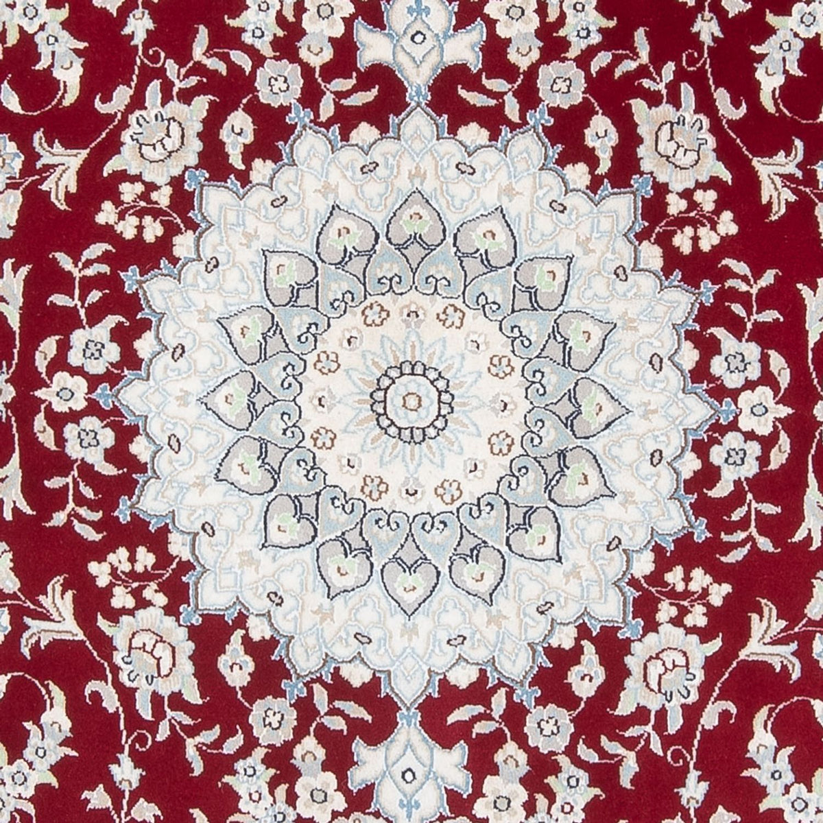 Persisk tæppe - Nain - Premium - 200 x 146 cm - rød