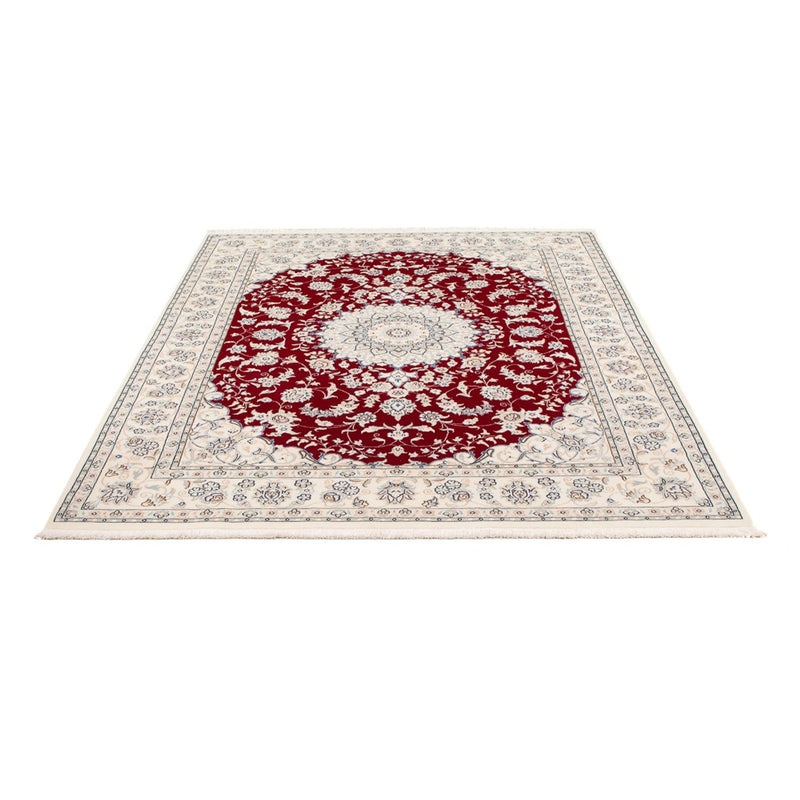 Persisk tæppe - Nain - Premium - 205 x 148 cm - rød