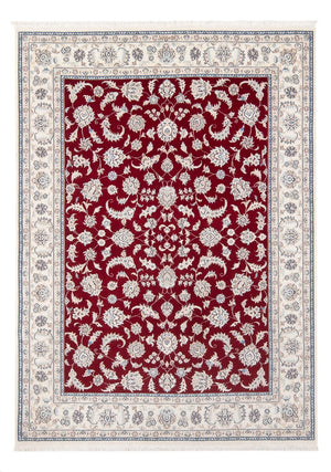 Persisk tæppe - Nain - Premium - 204 x 146 cm - rød