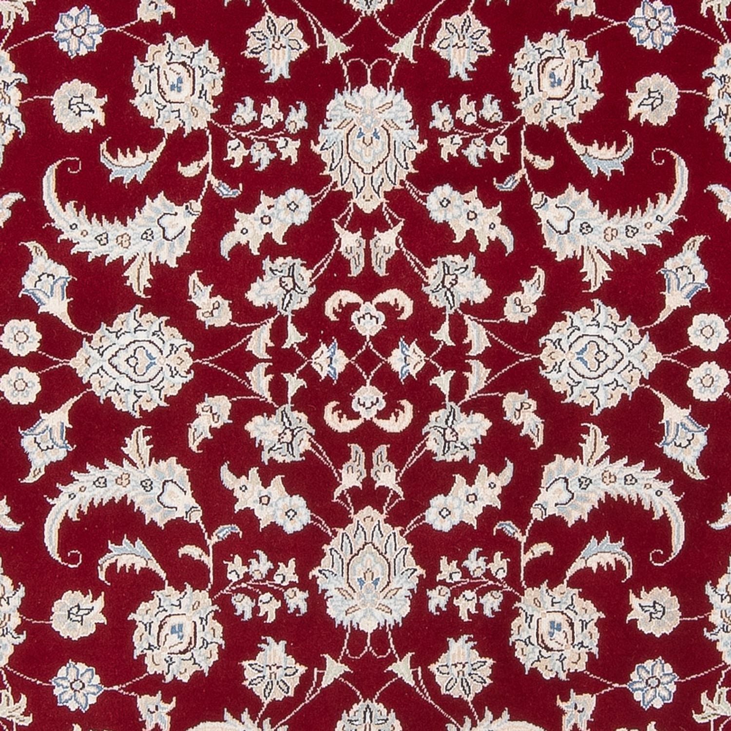 Persisk tæppe - Nain - Premium - 204 x 146 cm - rød