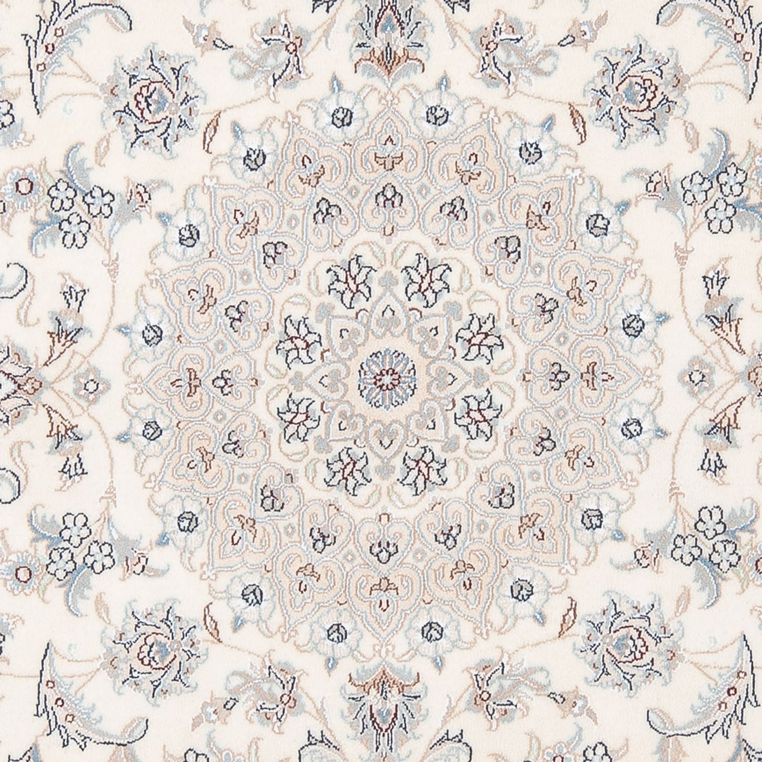 Persisk tæppe - Nain - Premium - 208 x 148 cm - creme