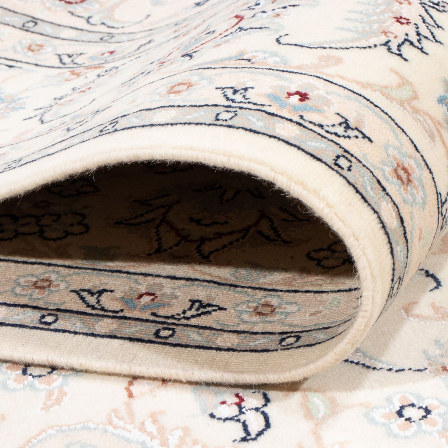 Persisk tæppe - Nain - Premium - 208 x 148 cm - creme