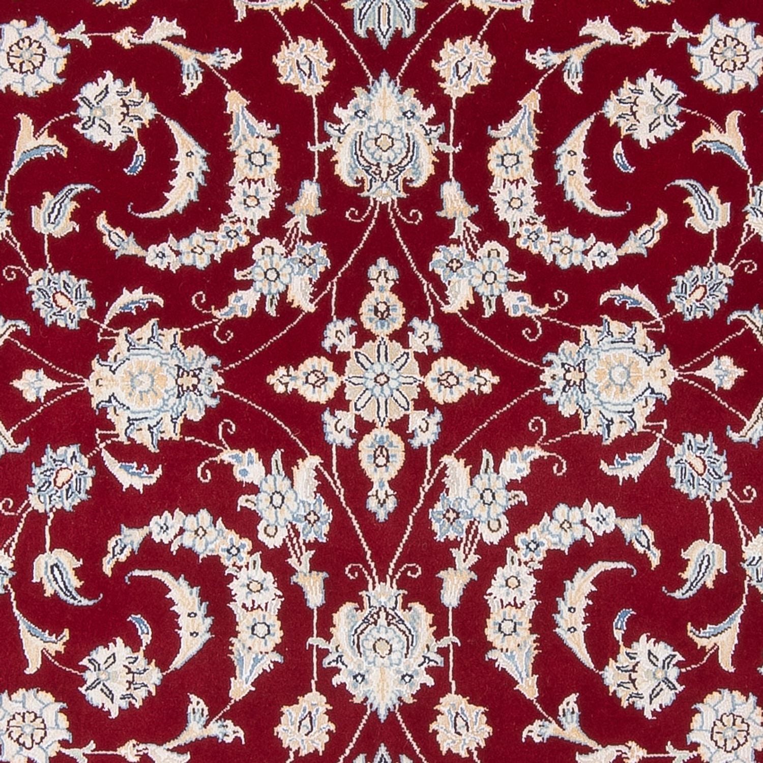 Persisk tæppe - Nain - Premium - 202 x 150 cm - rød