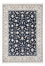 Persisk tæppe - Nain - Premium - 205 x 148 cm - mørkeblå