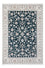 Persisk tæppe - Nain - Premium - 210 x 148 cm - mørkeblå
