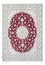 Persisk tæppe - Nain - Premium - 206 x 147 cm - rød