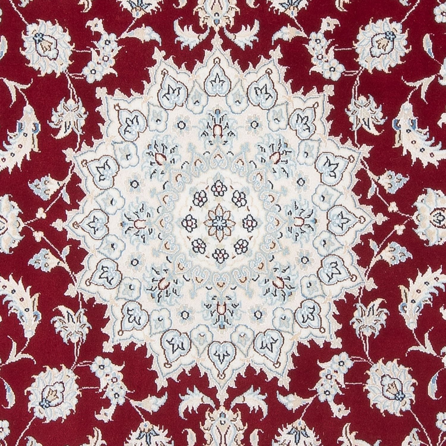 Persisk tæppe - Nain - Premium - 206 x 147 cm - rød
