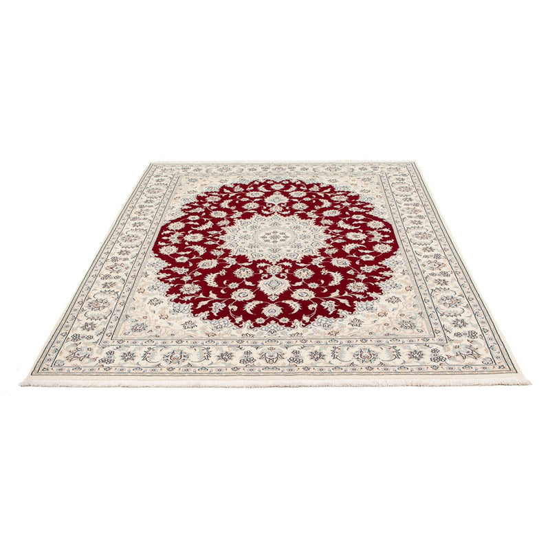 Persisk tæppe - Nain - Premium - 206 x 147 cm - rød