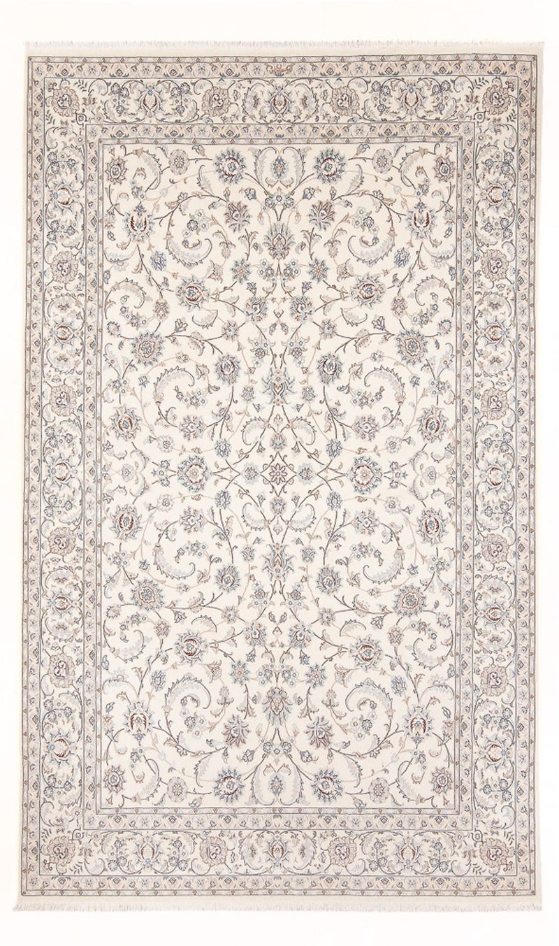 Persisk tæppe - Nain - Premium - 297 x 197 cm - creme