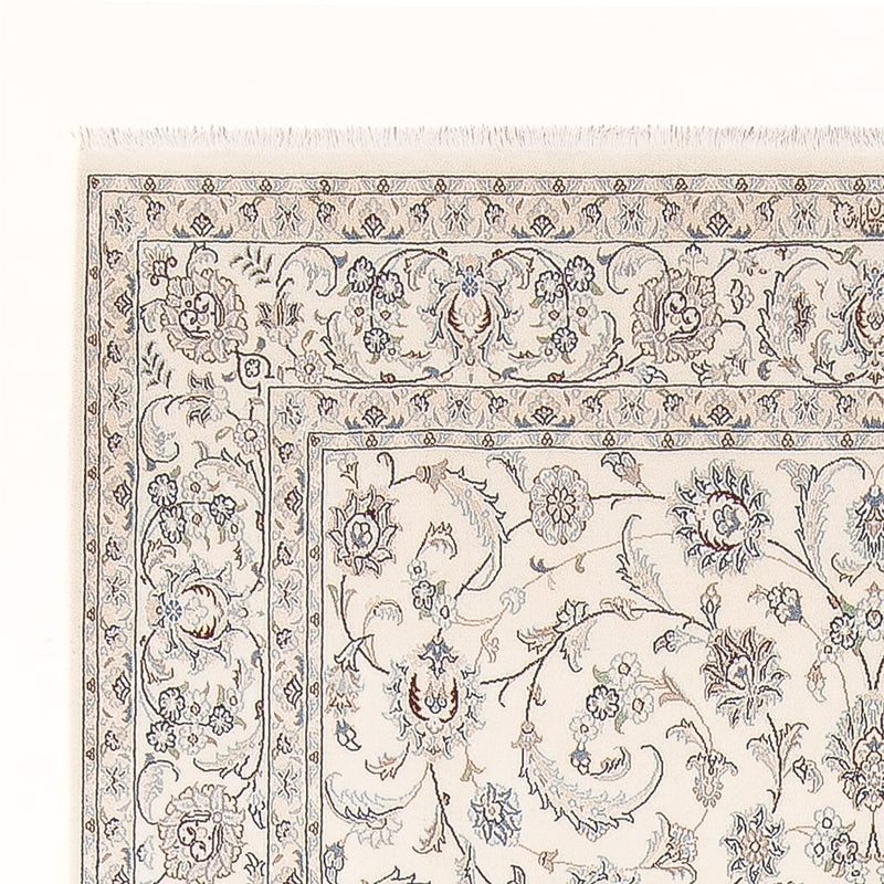 Persisk tæppe - Nain - Premium - 297 x 197 cm - creme