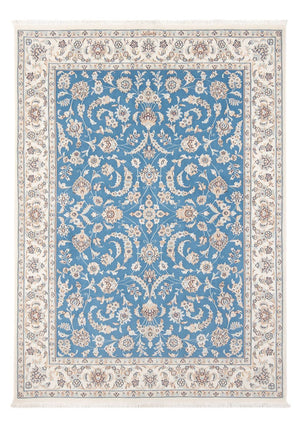 Persisk tæppe - Nain - Premium - 200 x 147 cm - blå