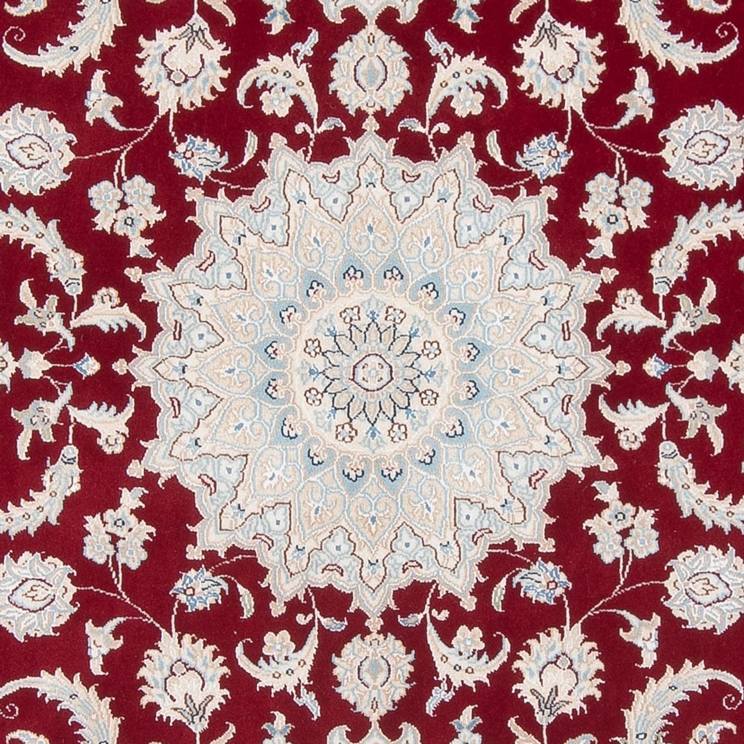 Persisk tæppe - Nain - Premium - 202 x 150 cm - rød