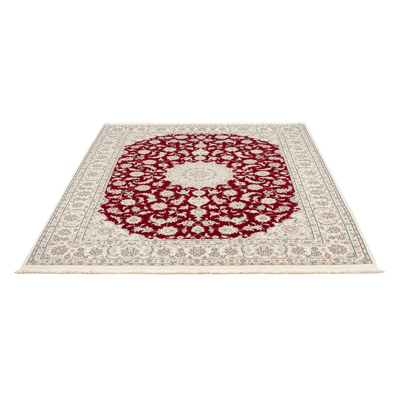 Persisk tæppe - Nain - Premium - 202 x 150 cm - rød