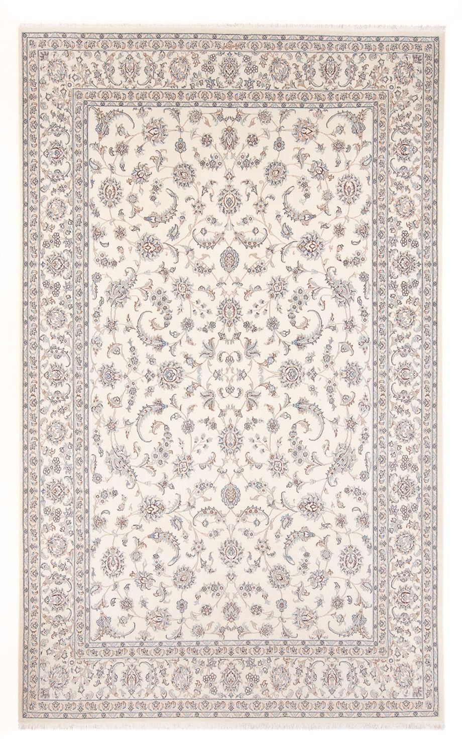 Persisk tæppe - Nain - Premium - 294 x 200 cm - creme