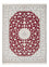 Persisk tæppe - Nain - Premium - 200 x 150 cm - rød