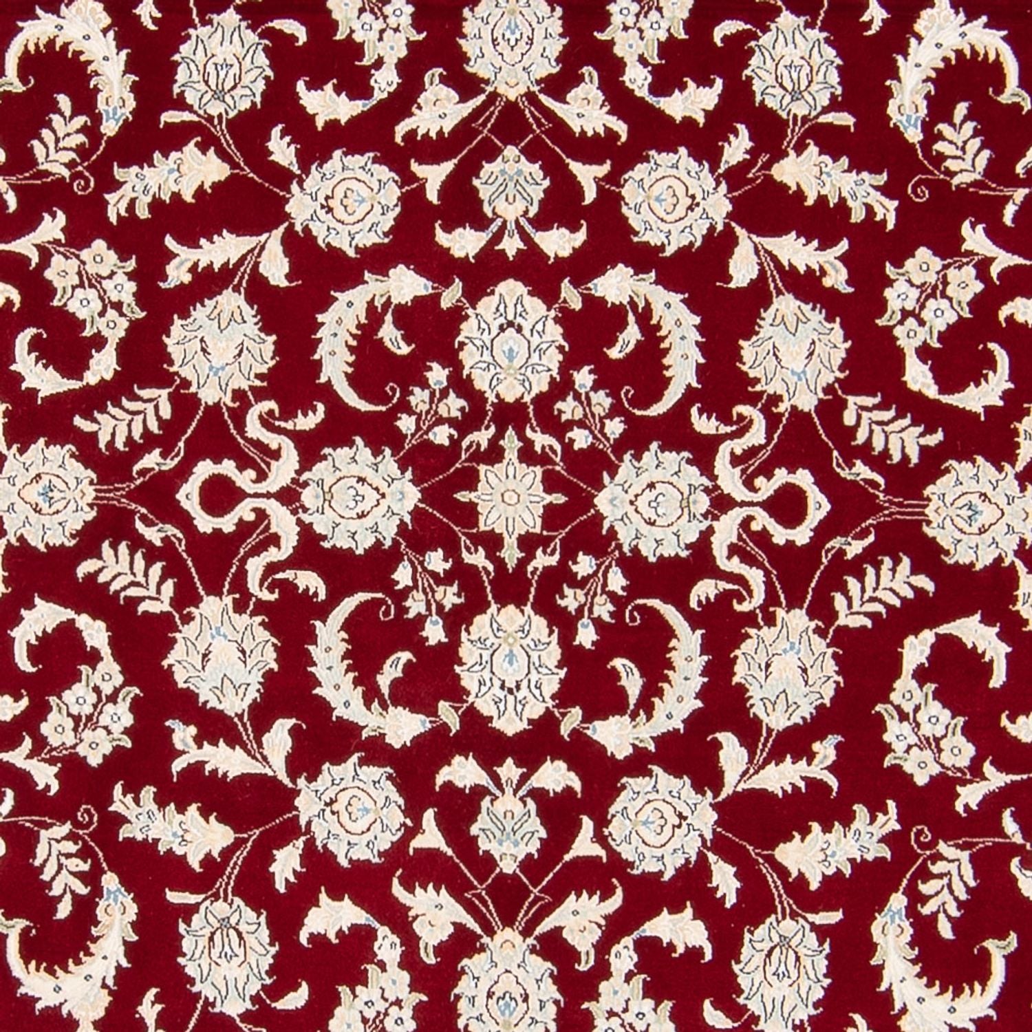 Persisk tæppe - Nain - 234 x 167 cm - rød