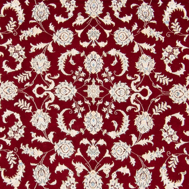 Persisk tæppe - Nain - 234 x 167 cm - rød