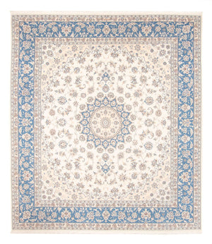 Persisk tæppe - Nain - 260 x 226 cm - creme