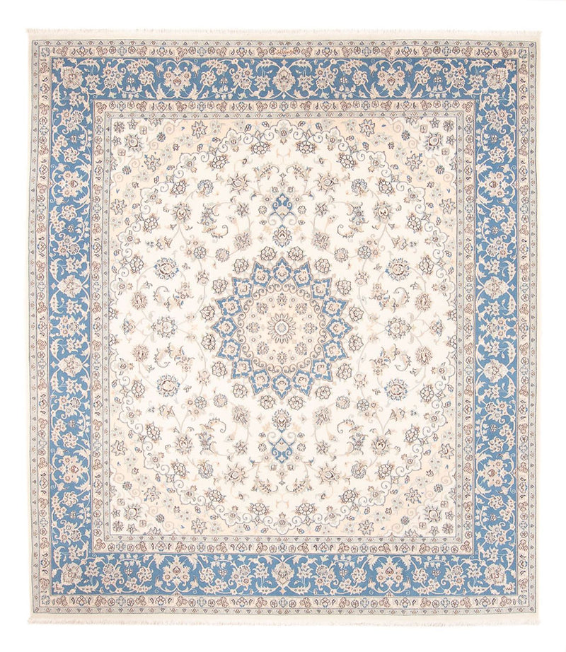 Persisk tæppe - Nain - 260 x 226 cm - creme