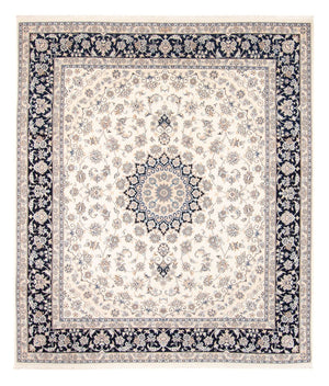 Persisk tæppe - Nain - 265 x 225 cm - creme