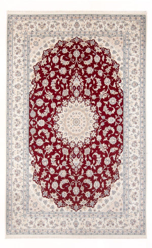 Persisk tæppe - Nain - Premium - 300 x 200 cm - rød