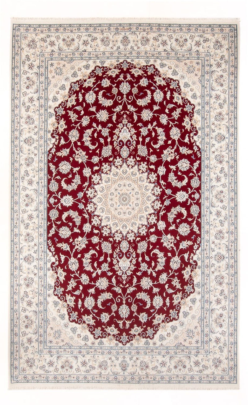 Persisk tæppe - Nain - Premium - 300 x 200 cm - rød