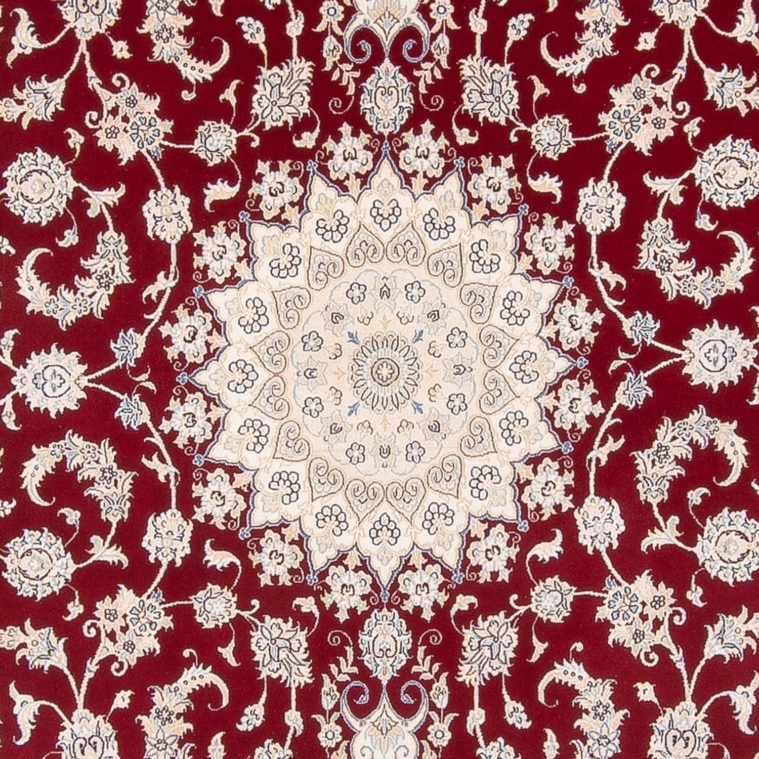 Persisk tæppe - Nain - Premium - 300 x 200 cm - rød
