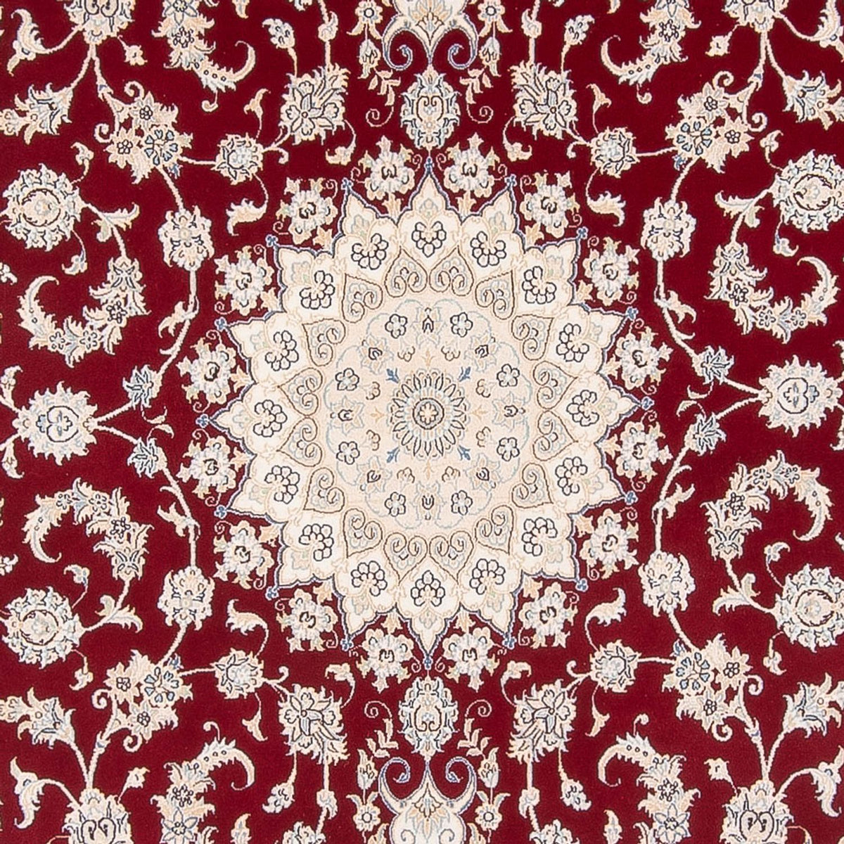 Persisk tæppe - Nain - Premium - 300 x 200 cm - rød