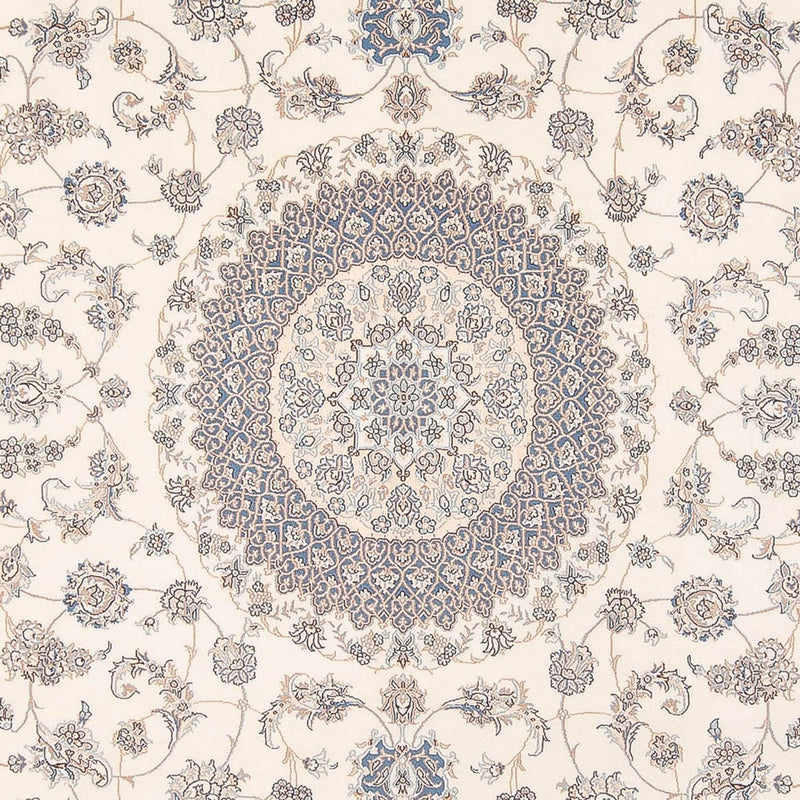 Persisk tæppe - Nain - Premium - 353 x 248 cm - creme