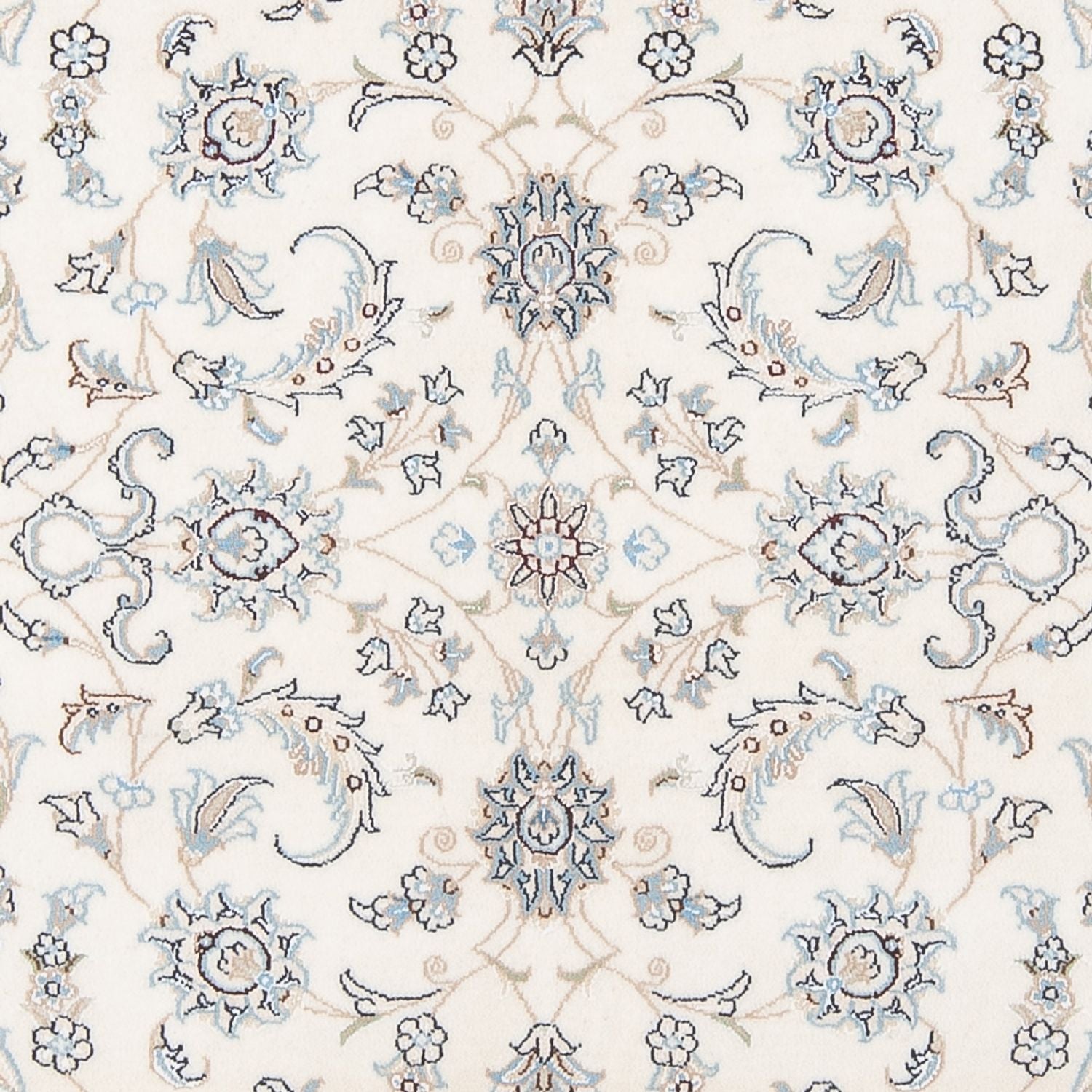 Persisk tæppe - Nain - Premium - 198 x 150 cm - creme