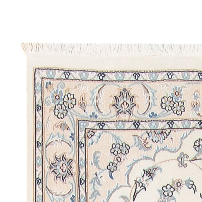 Løber Persisk tæppe - Nain - Premium - 350 x 87 cm - creme
