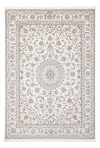 Persisk tæppe - Nain - Premium - 206 x 150 cm - creme
