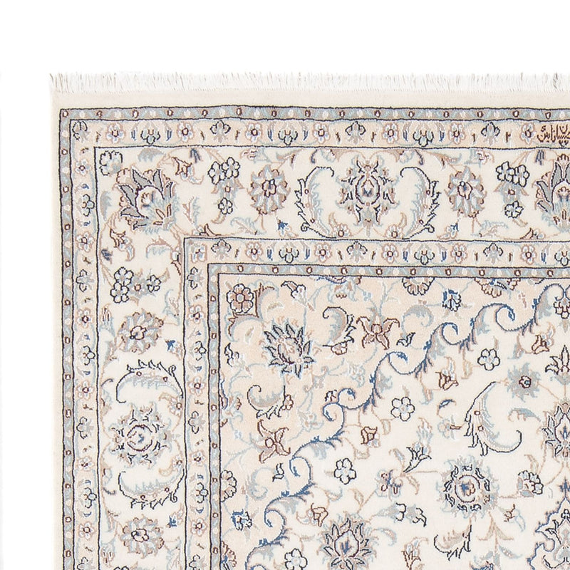 Persisk tæppe - Nain - Premium - 206 x 150 cm - creme