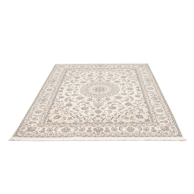 Persisk tæppe - Nain - Premium - 206 x 150 cm - creme