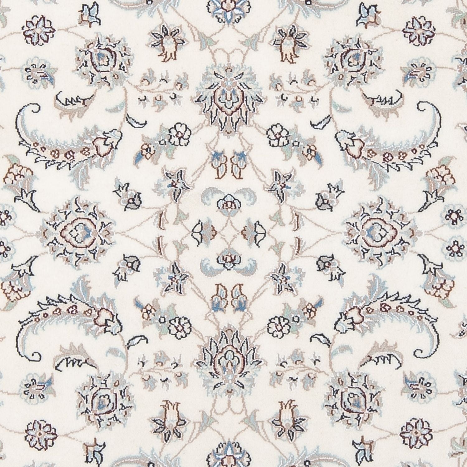 Persisk tæppe - Nain - Premium - 197 x 148 cm - creme