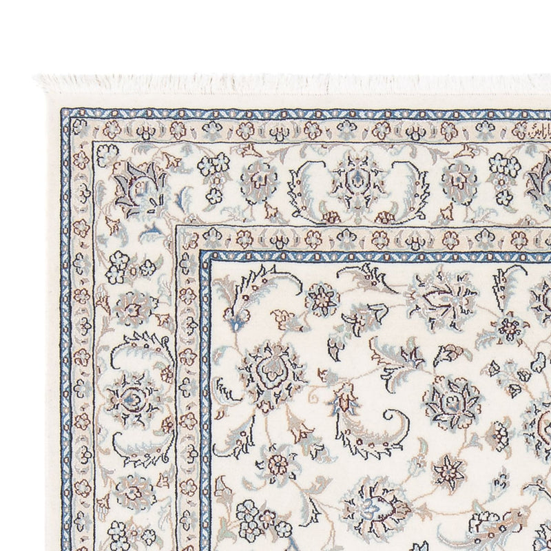 Persisk tæppe - Nain - Premium - 197 x 148 cm - creme