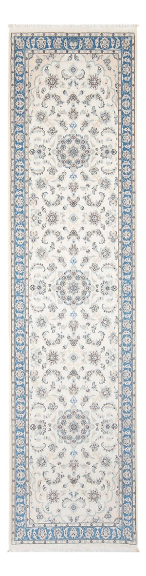 Løber Persisk tæppe - Nain - Premium - 290 x 82 cm - creme