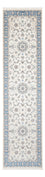 Løber Persisk tæppe - Nain - Premium - 290 x 82 cm - creme
