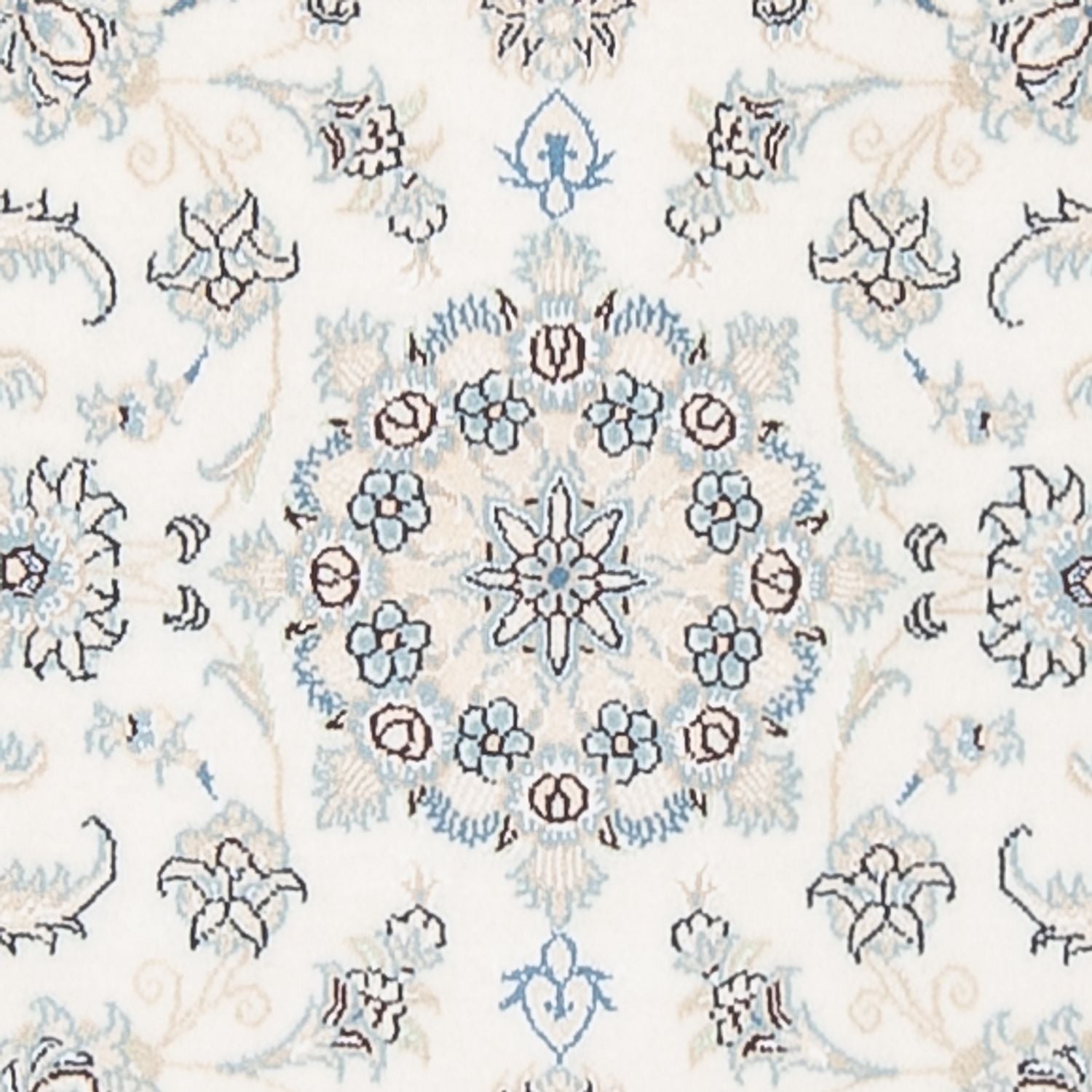 Løber Persisk tæppe - Nain - Premium - 290 x 82 cm - creme