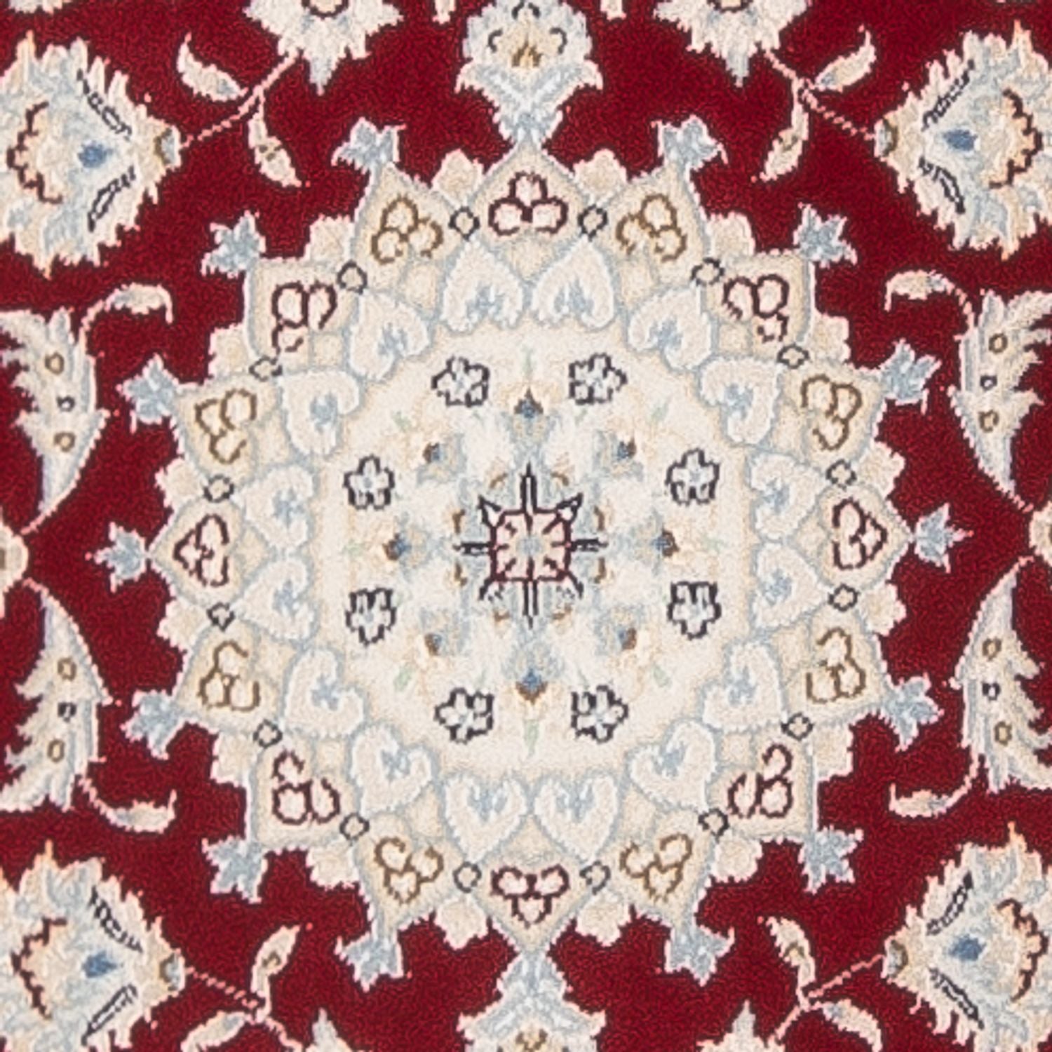 Løber Persisk tæppe - Nain - Premium - 248 x 82 cm - rød
