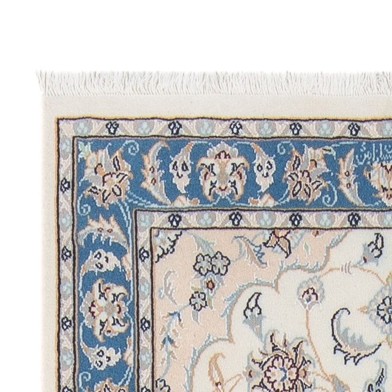 Løber Persisk tæppe - Nain - Premium - 305 x 82 cm - creme