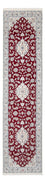 Løber Persisk tæppe - Nain - Premium - 300 x 82 cm - rød