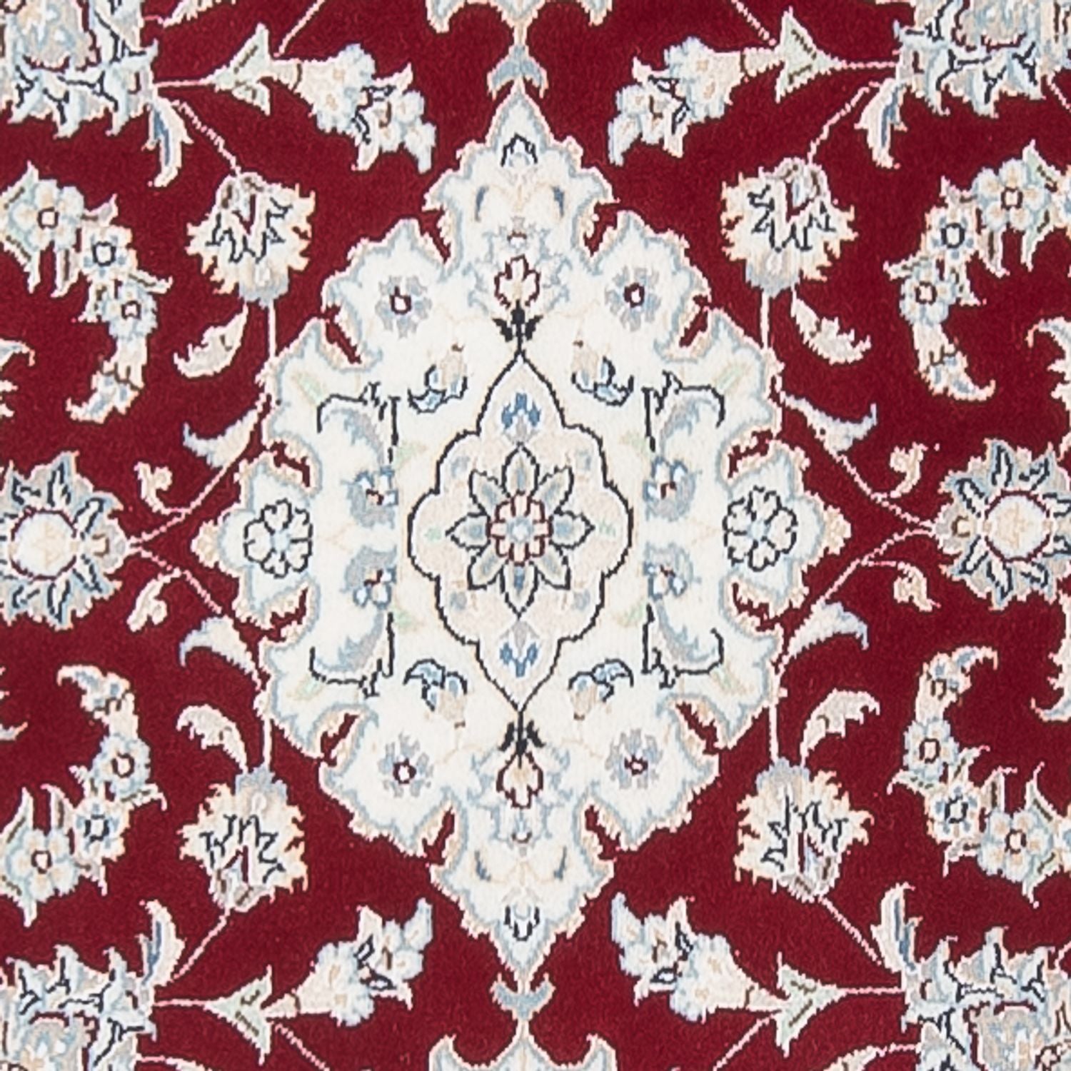 Løber Persisk tæppe - Nain - Premium - 298 x 82 cm - rød