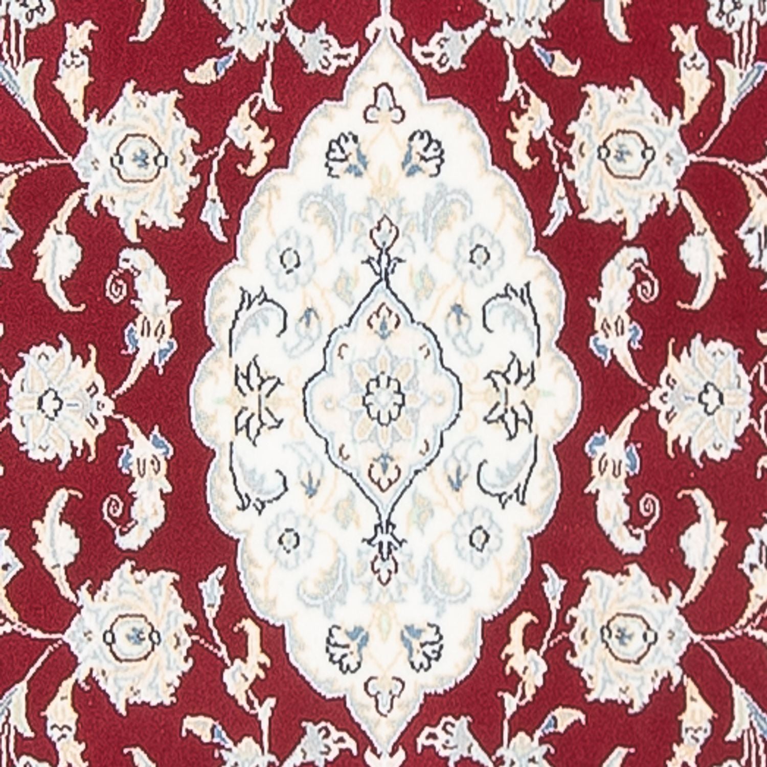 Løber Persisk tæppe - Nain - Premium - 346 x 84 cm - rød